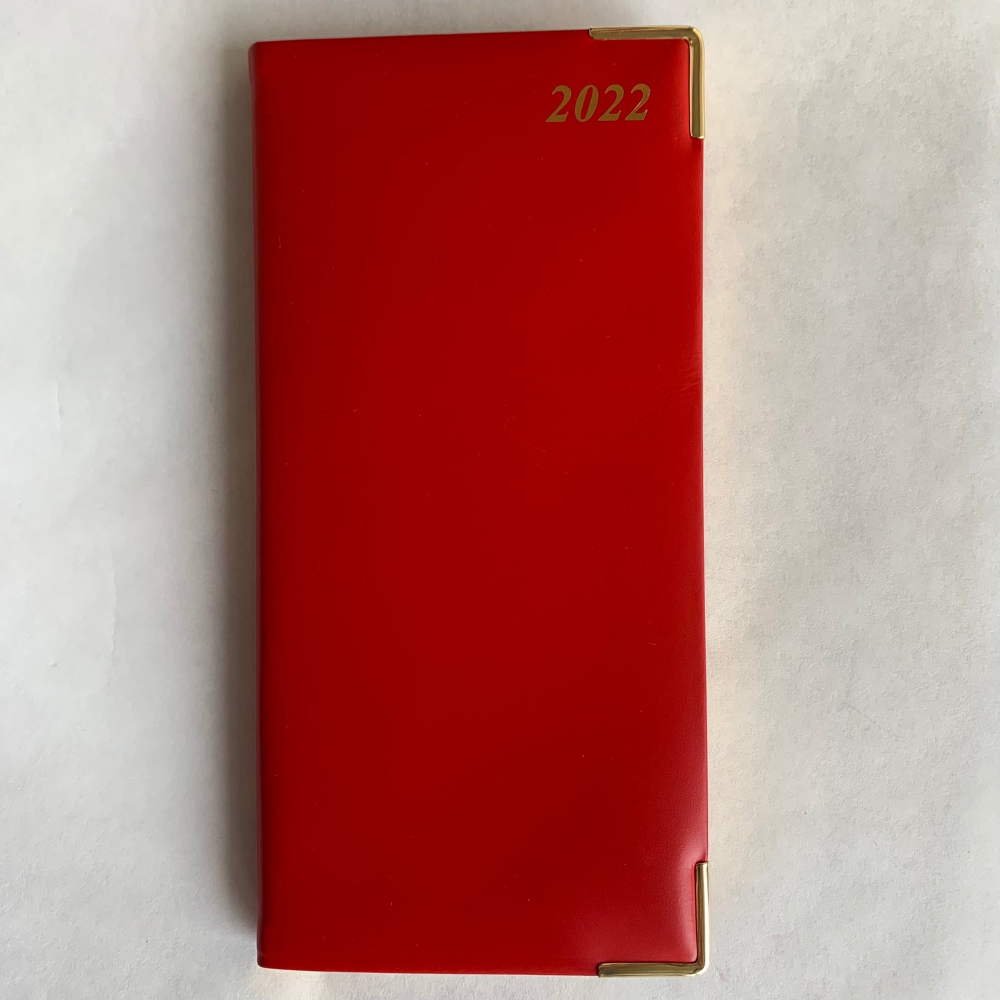 YEAR 2022 CALF Leather Pocket Agenda Book | 6 x 3" | D763VCA