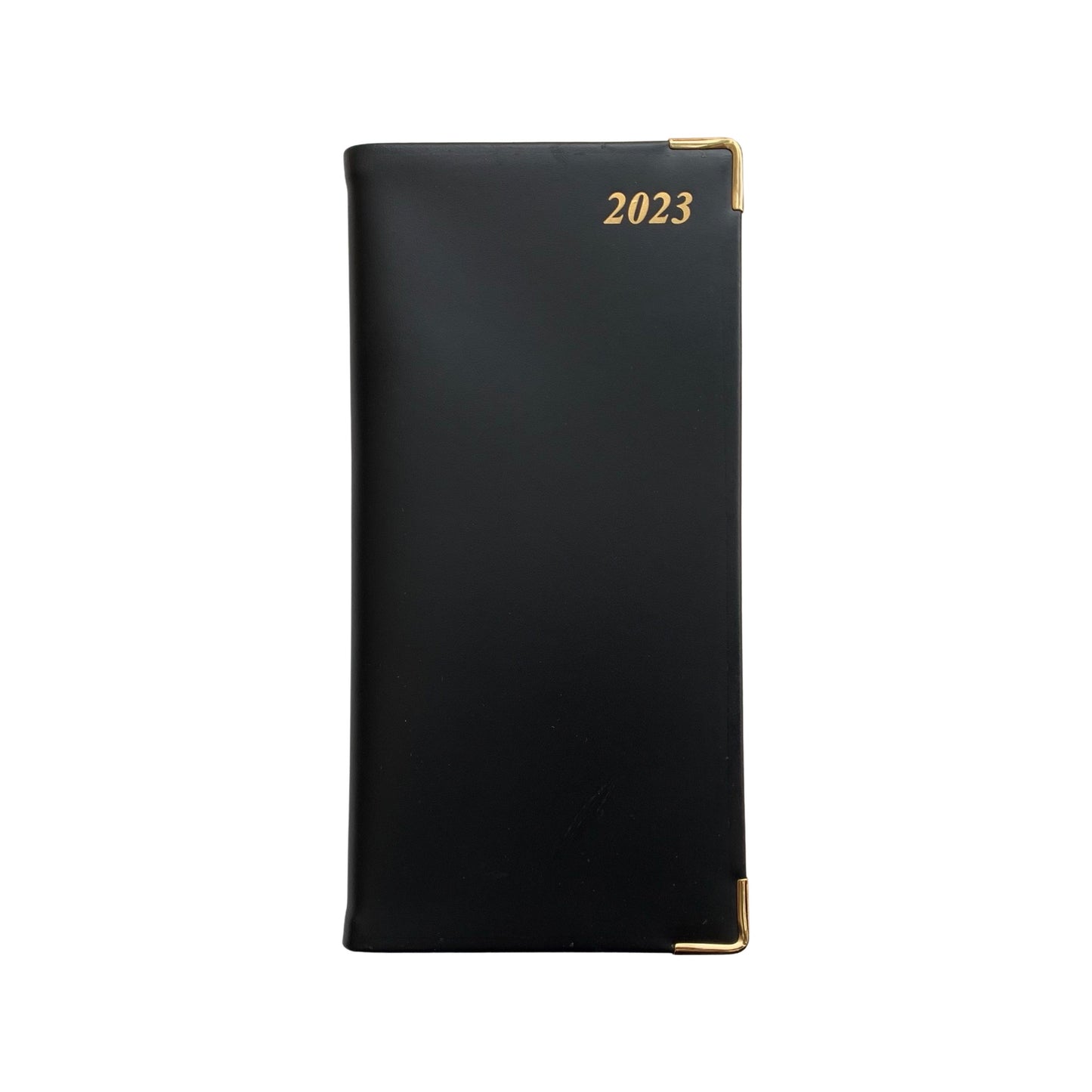 YEAR 2023 BONDED Leather Pocket Planner | 6 x 3" | D763VBL