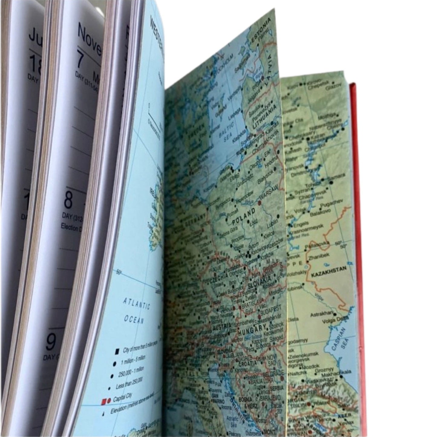 2023 BONDED Leather Pocket Planner | 6 x 3" | D763VBL