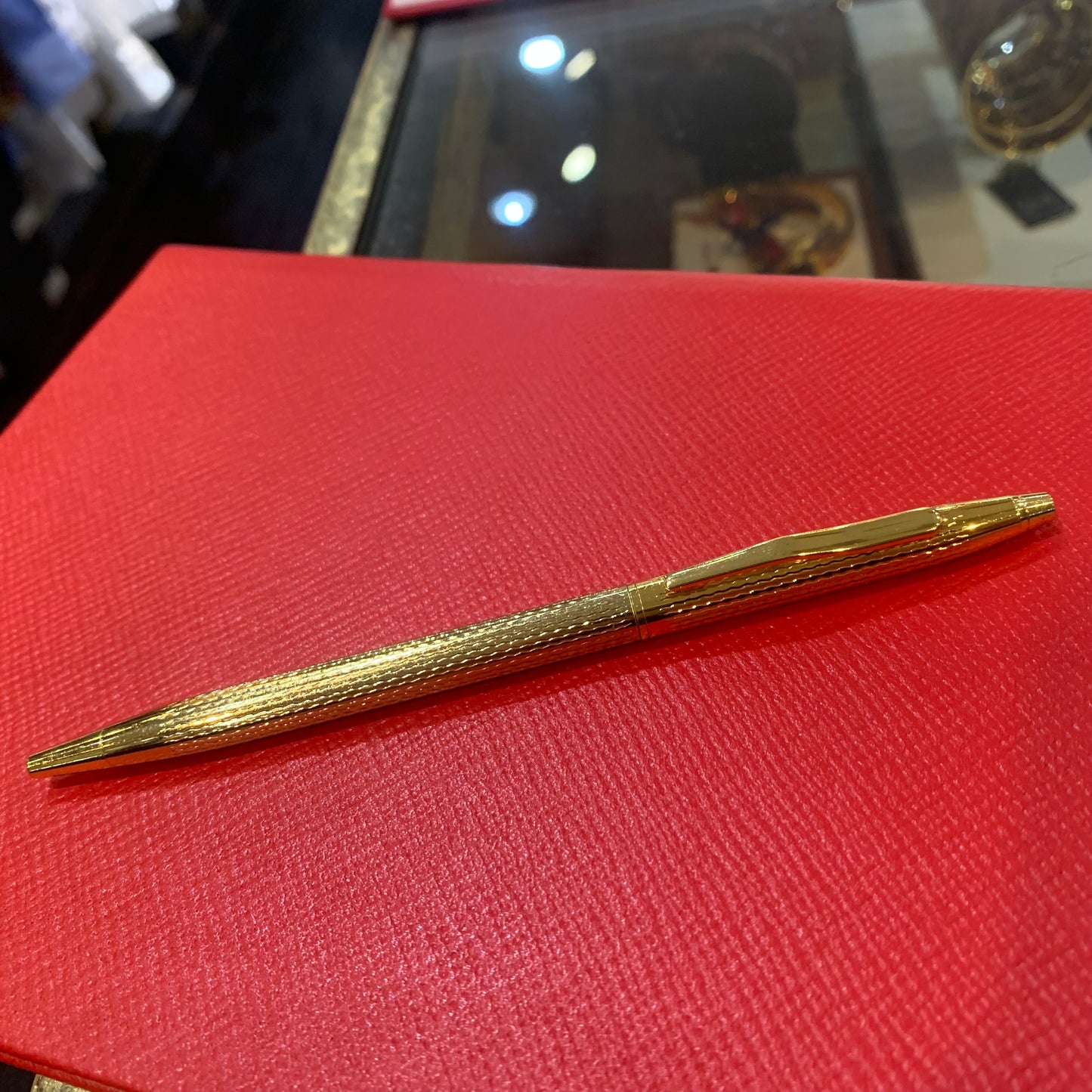 1 Gold Pen for Leather Journal | Thin / Slender Gold Pen / Writing Instrument | Charing Cross Leather