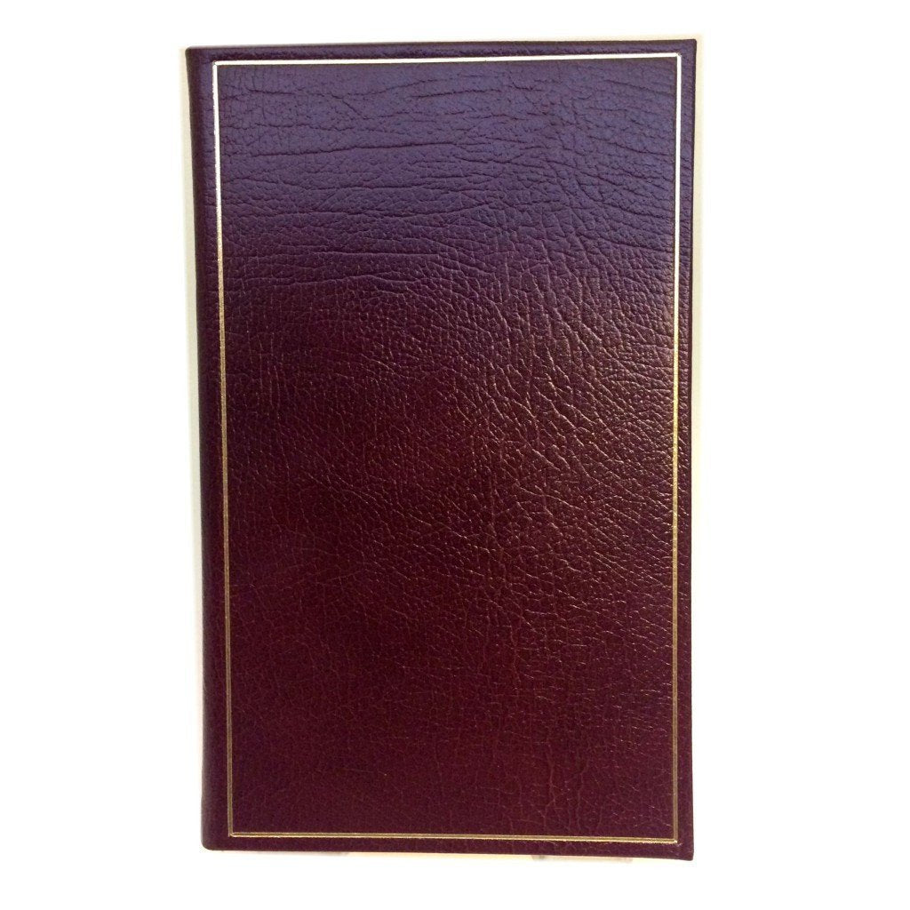 Leather Notebook, 7x4" | Blank Pages | Buffalo Calf | Charing Cross-Notebooks-Sterling-and-Burke