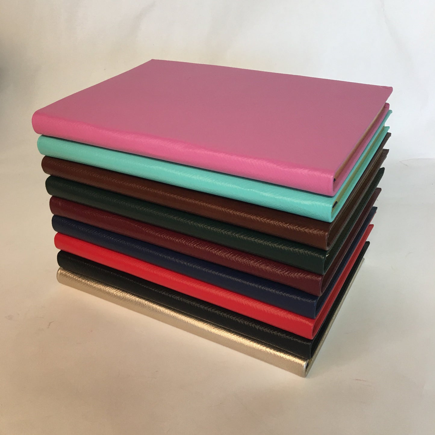 Leather Notebook | 8x6" | Crossgrain Leather | Lined Pages | MM86L