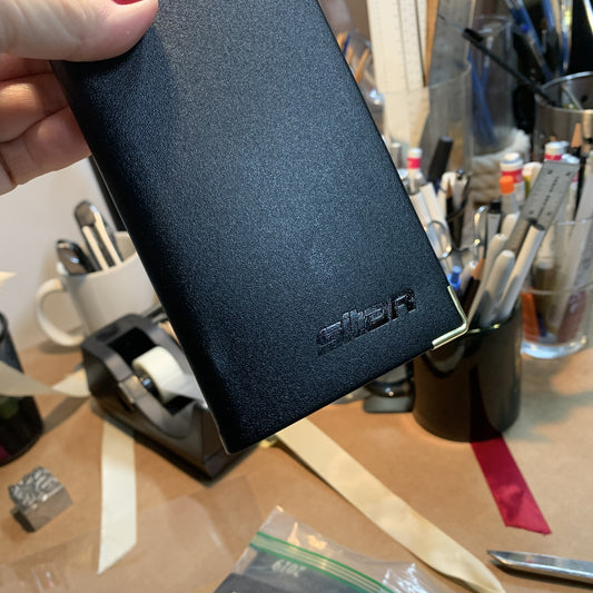 1 SITAR REALTY COMPANY | Personalization | Blind Emboss Logo | Charing Cross Leather Diary