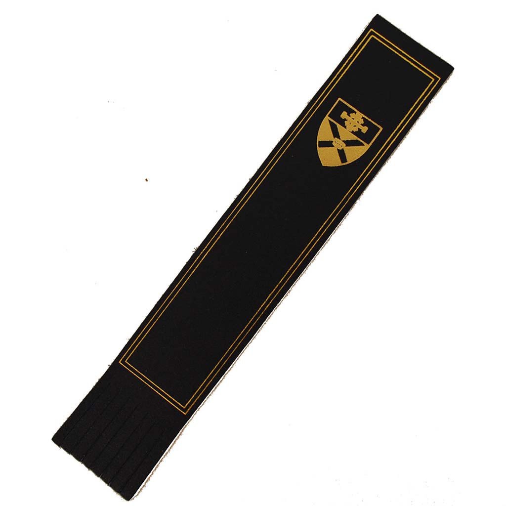 Leather Book Mark | Fine Calf | Gold Tooling | Company Logo / Message / Initials | Made in England | Charing Cross-Bookmark-Sterling-and-Burke