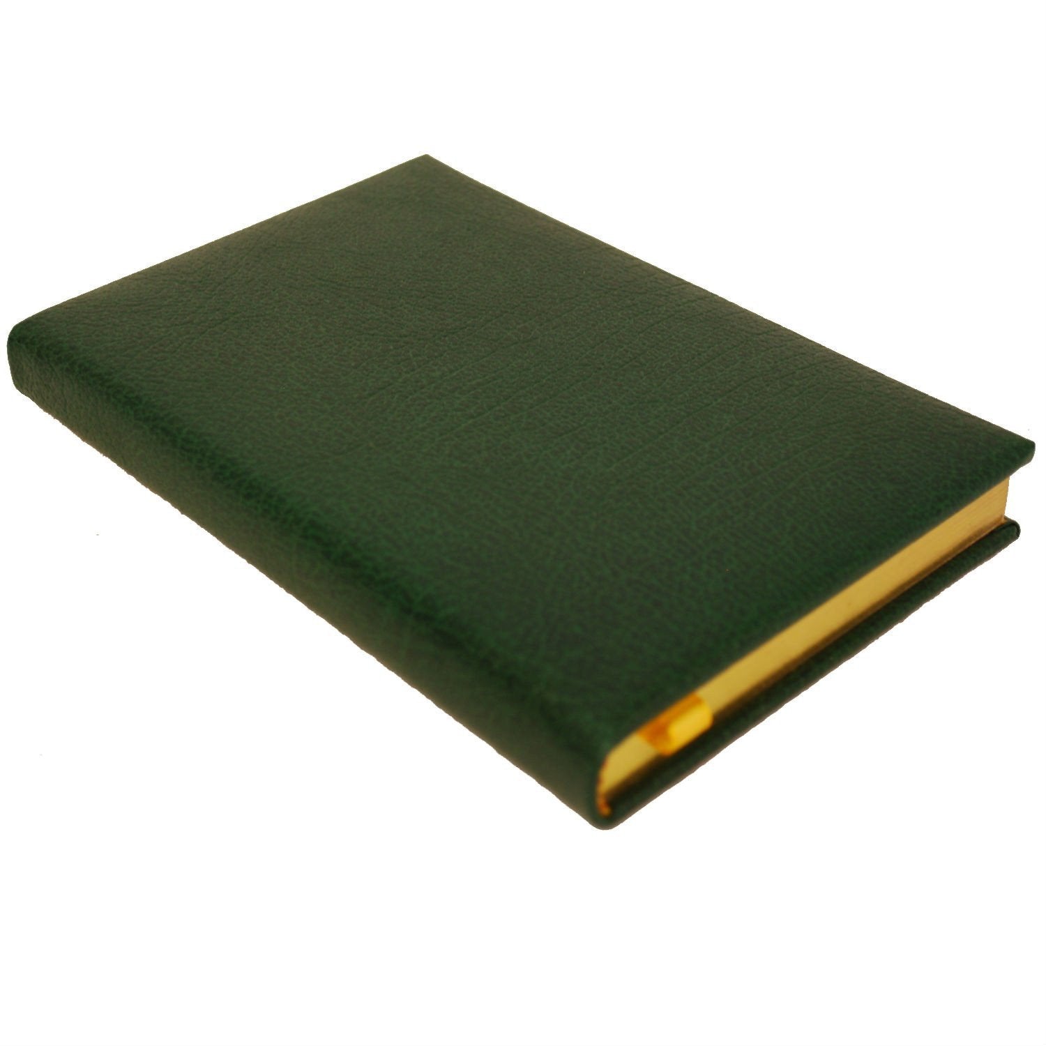 Buffalo Leather Journal - Unlined Notebook - Black