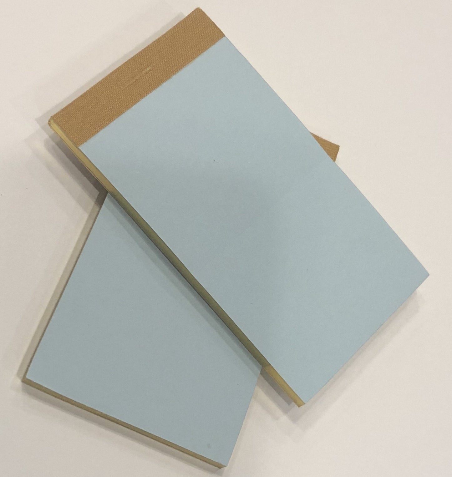 Flip Pads Refill, Blue | 4.5 by 2.5 | Pack of 2 | Gilt Edges | Feather Weight Paper | Sterling and Burke | Made in England-Refill-Sterling-and-Burke